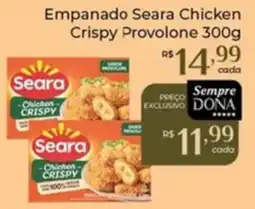 Dona de Casa Empanado seara chicken crispy provolone oferta