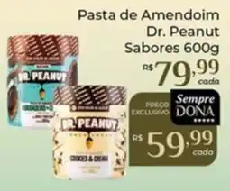 Dona de Casa Pasta de Amendoim Dr. Peanut oferta