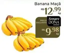 Dona de Casa Banana maçã oferta