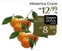 Dona de Casa Mexerica Cravo oferta