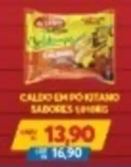 Atacadão Centro Sul Caldo em pó kitano sabor espinha de peixe oferta
