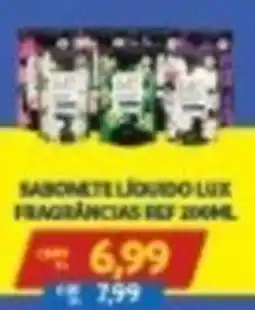 Atacadão Centro Sul Sabonete líquido lux fragrâncias ref 200ml oferta