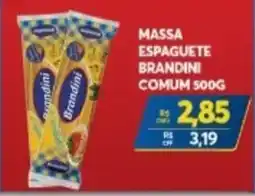 Atacadão Centro Sul Massa espaguete brandini comum oferta
