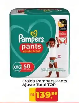 Tonin Superatacado Fralda Pampers Pants Ajuste Total TOP oferta
