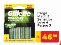 Tonin Superatacado Carga mach 3 sensitive oferta