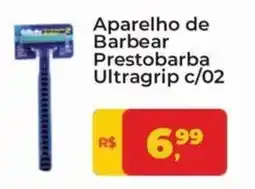 Tonin Superatacado Aparelho de Barbear Prestobarba Ultragrip c/02 oferta