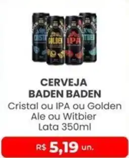 Higa Atacado Cerveja baden baden oferta