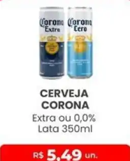 Higa Atacado Cerveja corona extra ou 0,0% oferta
