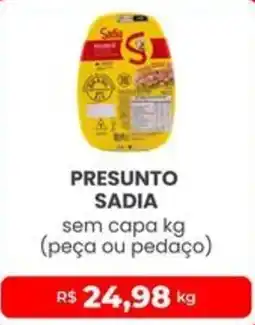 Higa Atacado Presunto sadia sem capa kg oferta