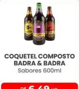 Higa Atacado Coquetel composto badra & badra oferta