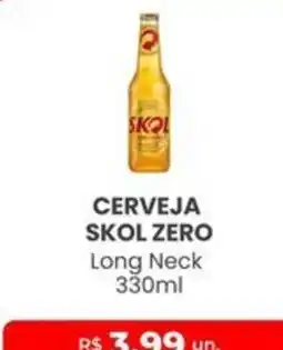 Higa Atacado Cerveja skol zero long neck oferta