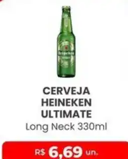 Higa Atacado cerveja heineken ultimate long neck oferta