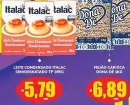 Costa Atacadão Leite condensado italac semidesnatado tp oferta
