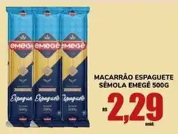 Costa Atacadão Macarrão espaguete sêmola emegé oferta