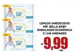 Costa Atacadão lenços umedecidos imp. bella baby oferta