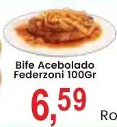 Federzoni Supermercados Bife Acebolado Federzoni oferta
