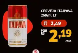 Bergamais Supermercados Cerveja itaipava oferta