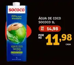 Bergamais Supermercados Água de coco sococo oferta
