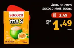 Bergamais Supermercados Água de coco sococo mais oferta