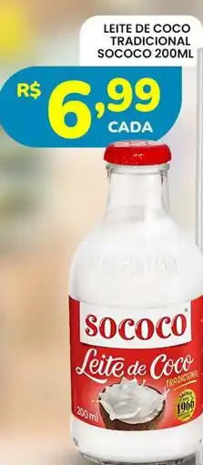 Supermercado Bergamini Leite de coco tradicional sococo oferta