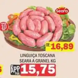 Supermercados Mendonça Linguiça Toscana oferta