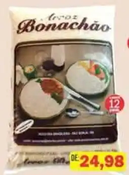 Supermercados Mendonça Arroz Bonachão oferta