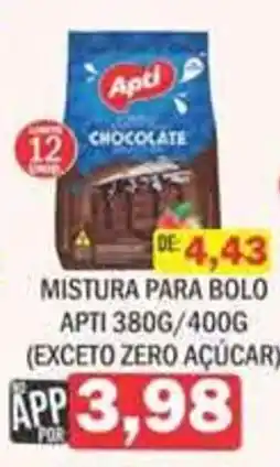 Supermercados Mendonça mistura para bolo apti oferta
