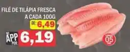 Supermercados Mendonça Filé de tilápia fresca oferta