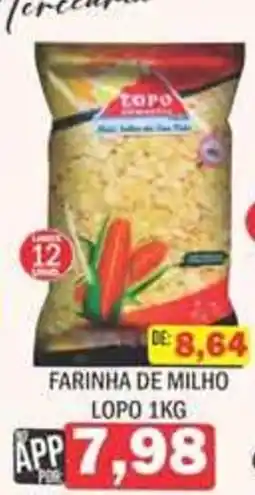 Supermercados Mendonça Farinha de milho lopo oferta