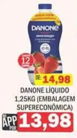 Supermercados Mendonça Danone líquido oferta