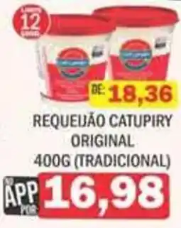 Supermercados Mendonça Requeijão catupiry original oferta