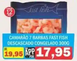 Supermercados Mendonça Camarão 7 barbas fast fish oferta