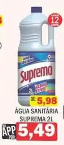 Supermercados Mendonça Água sanitária suprema oferta
