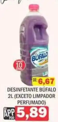 Supermercados Mendonça Desinfetante búfalo oferta