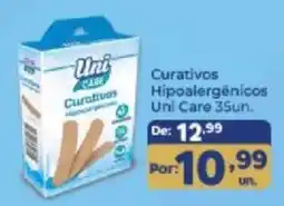 Shibata Supermercados Curativos hipoaletgênicos uni care 35un. oferta