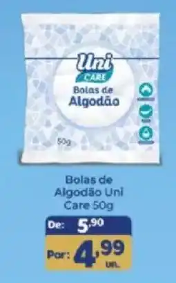 Shibata Supermercados Bolas de Algodão Uni Care oferta