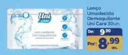 Shibata Supermercados Lenço umedecido demaquilante uni care oferta