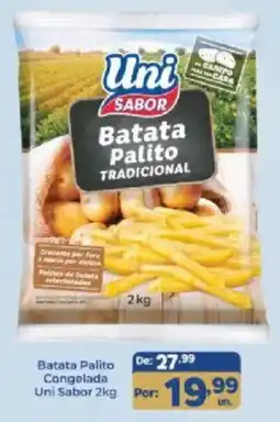 Shibata Supermercados Batata palito congelada uni sabor oferta