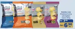 Shibata Supermercados Batata lisa rústica curry uni sabor oferta