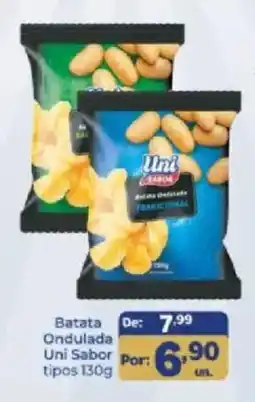 Shibata Supermercados Batata ondulada uni sabor tipos oferta