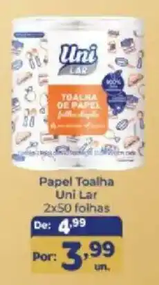 Shibata Supermercados Papel toalha uni lar oferta