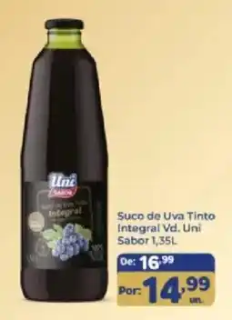 Shibata Supermercados Suco de Uva Tinto Integral Vd. Uni oferta