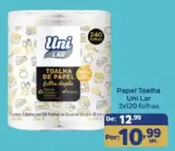 Shibata Supermercados Papel toalha uni lar oferta