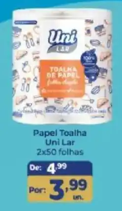 Shibata Supermercados Papel toalha uni lar oferta