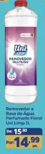 Shibata Supermercados Removedor a base de água perfumado floral uni limp oferta