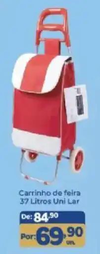 Shibata Supermercados Carrinho de feira 37 litros uni lar oferta