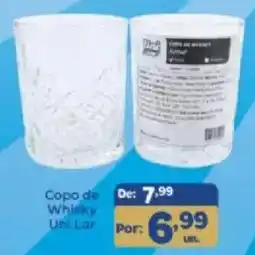 Shibata Supermercados Copo de Whisky Uni Lar oferta