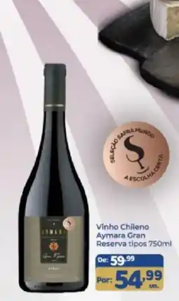 Shibata Supermercados Vinho Chileno Aymara Gran Reserva oferta