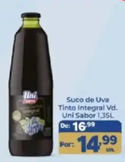 Shibata Supermercados Suco de Uva Tinto Integral Vd. Uni Sabor oferta