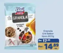 Shibata Supermercados Granola uni sabor tipos oferta